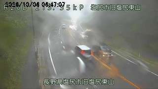 塩尻市旧塩尻・東山の道路状況