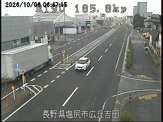 塩尻市広丘吉田の道路状況